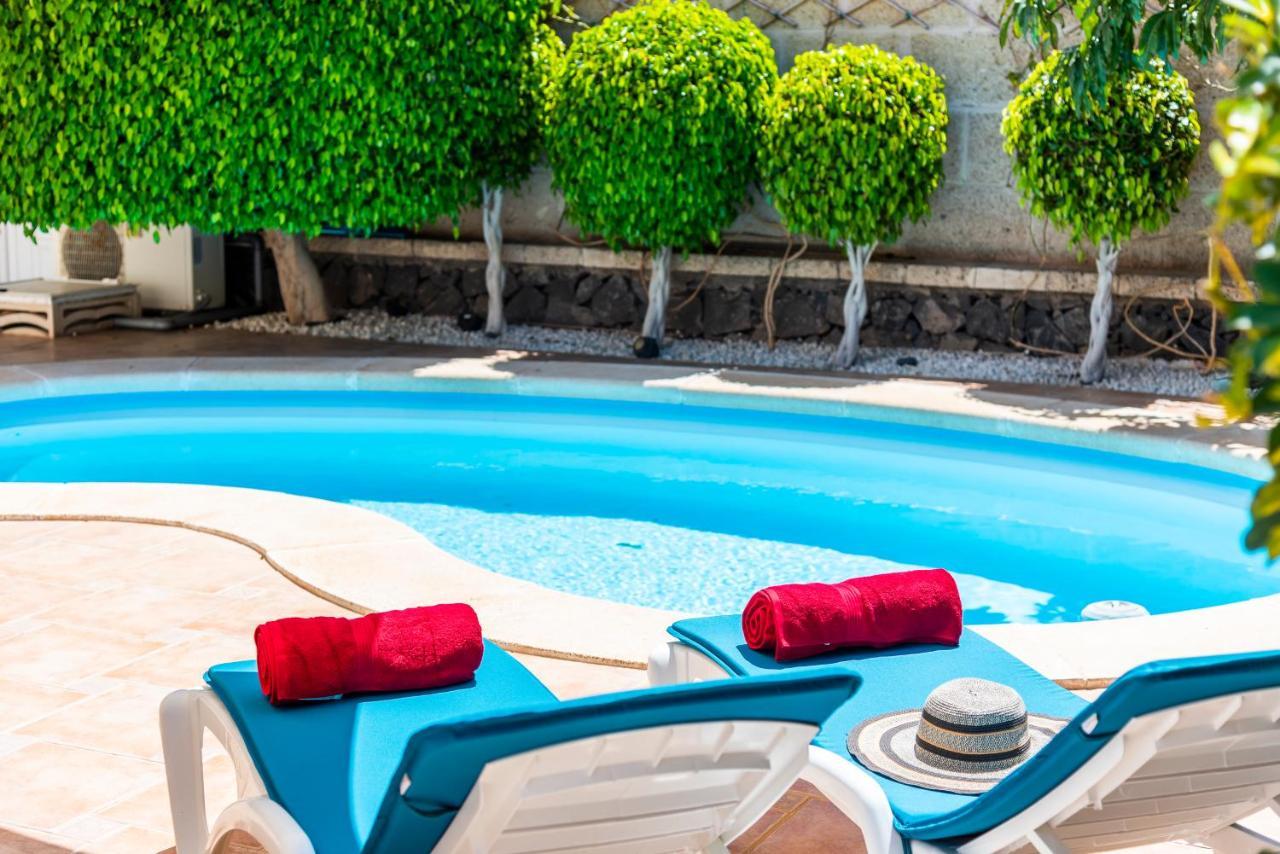 Beautiful Villa Anna With Heated Pool Costa Adeje  Extérieur photo
