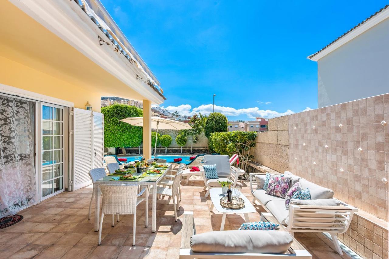 Beautiful Villa Anna With Heated Pool Costa Adeje  Extérieur photo