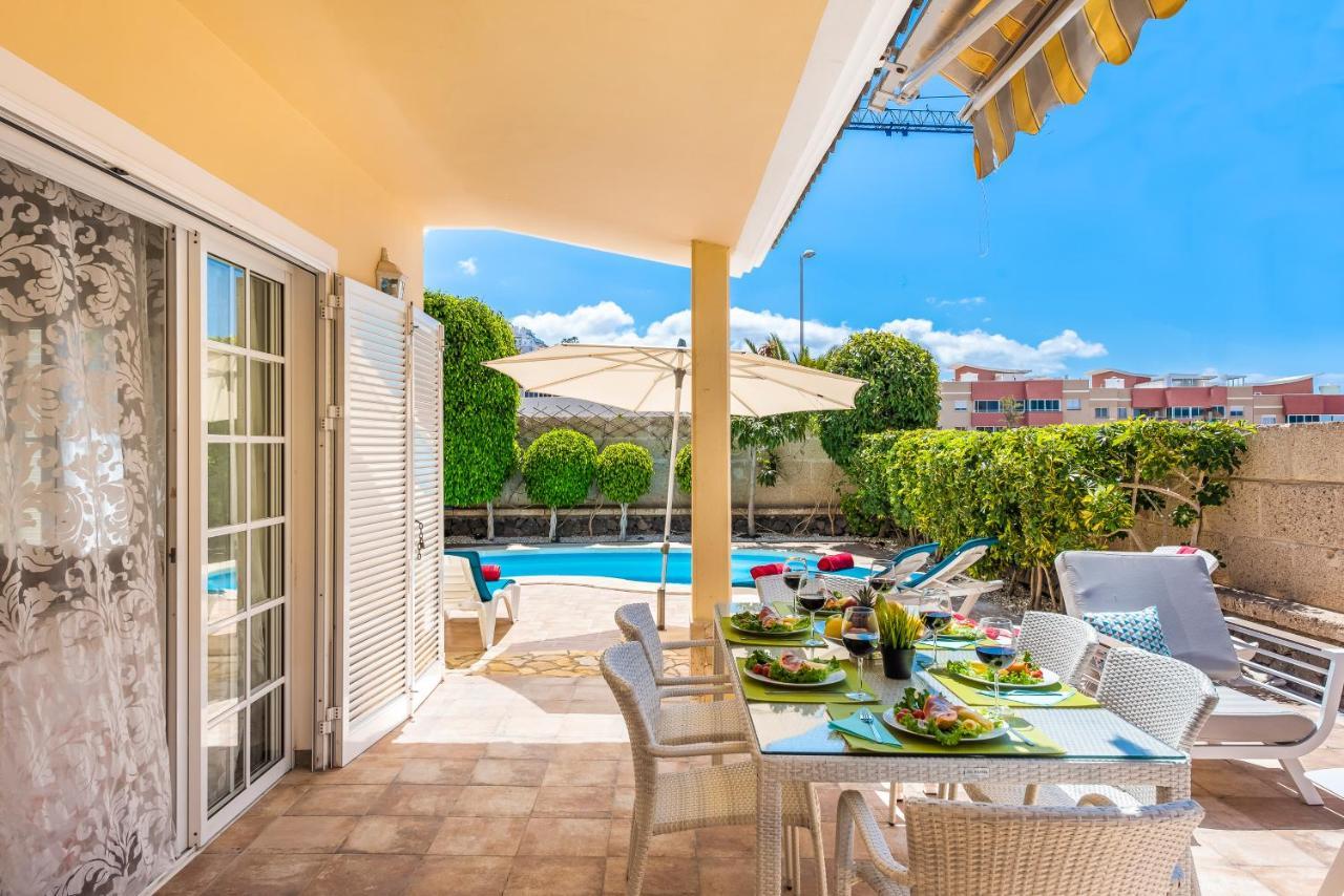 Beautiful Villa Anna With Heated Pool Costa Adeje  Extérieur photo